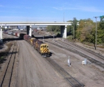 TC&W St. Paul Turn Passing Under Highway 280.  